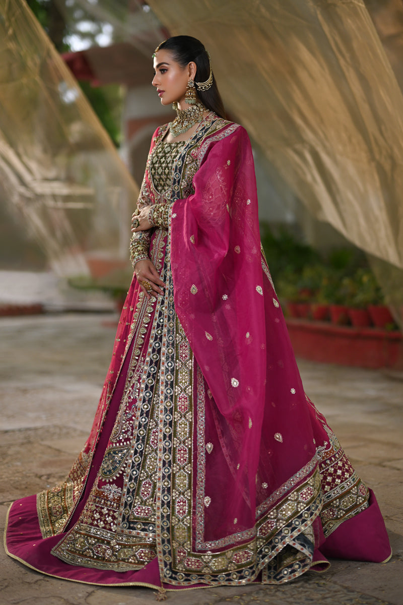 Qalamkar | Singhar Wedding Collection | RF-04 RIMEL - Wedding Dress - Maria Faisal