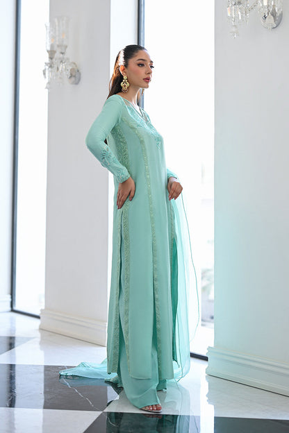 Mina Hasan | Signature Pret | Nyra - Luxury Dress - available at Maria Faisal in UK and USA.