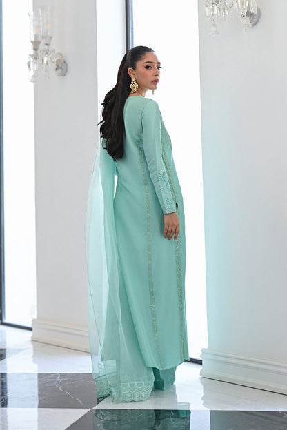 Mina Hasan | Signature Pret | Nyra - Luxury Dress - available at Maria Faisal in UK and USA.