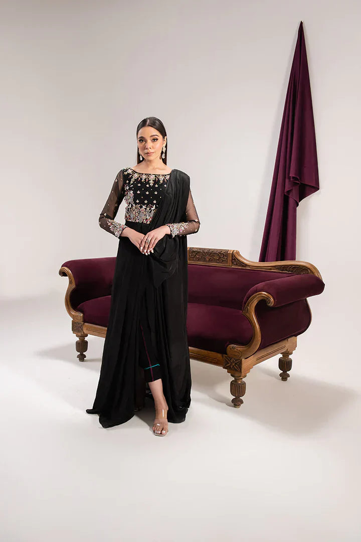 Maria Osama Khan | Tiffany Formals | Obsidian - Ladies Clothes - Maria Faisal