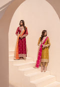 House of Nawab | Miorah Formals | TANYA - A - Designer Dress with Intricate embroidery and embellishments. Shop elegent wedding dress at Maria Faisal.