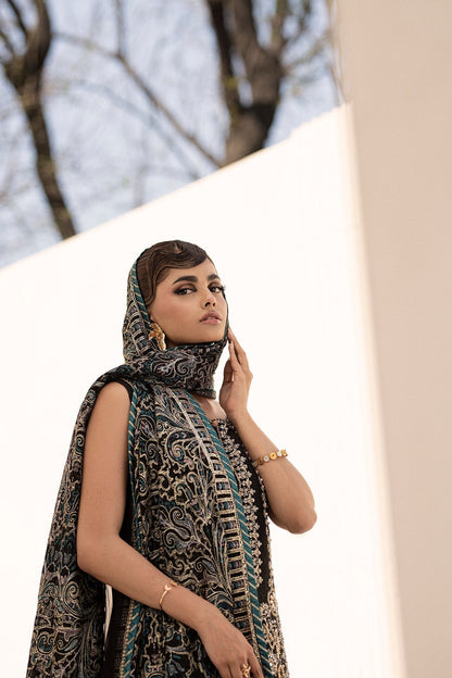 House of Nawab | Miorah Formals | ISOOD - A - Designer Dress with Intricate embroidery and embellishments. Shop elegent wedding dress at Maria Faisal.