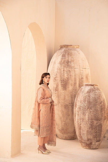 House of Nawab | Miorah Formals | IVAAN - B - Designer Dress with Intricate embroidery and embellishments. Shop elegent wedding dress at Maria Faisal.