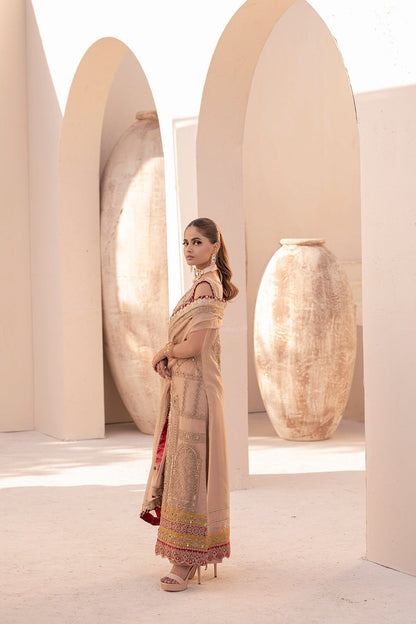 House of Nawab | Miorah Formals | ZIDHAR - B - Designer Dress with Intricate embroidery and embellishments. Shop elegent wedding dress at Maria Faisal.