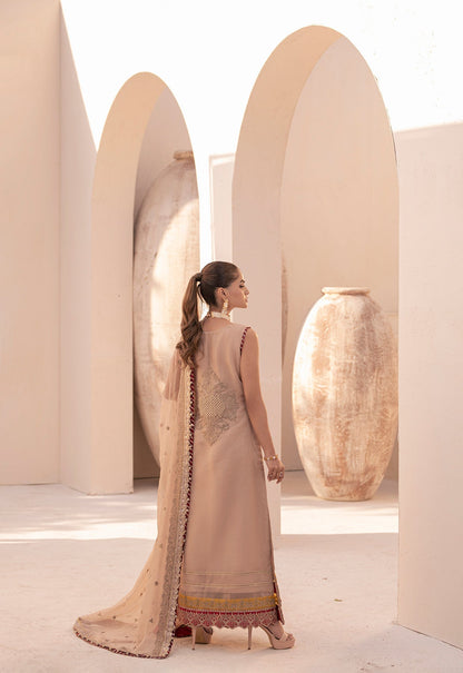 House of Nawab | Miorah Formals | ZIDHAR - B - Designer Dress with Intricate embroidery and embellishments. Shop elegent wedding dress at Maria Faisal.