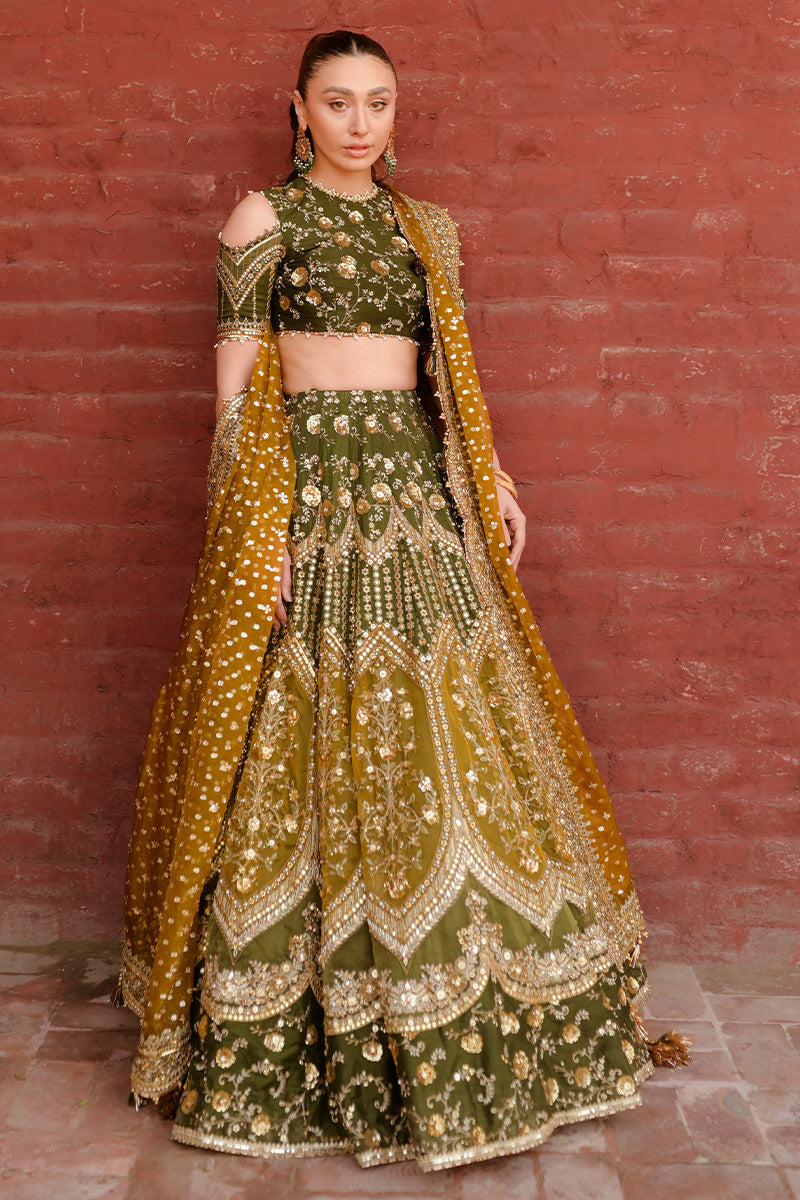 MNR | Zarlish Festive 25 | Wajeha Khan in Afsana - Formal Dress - available at Maria Faisal in UK and USA.