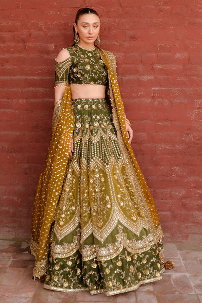 MNR | Zarlish Festive 25 | Wajeha Khan in Afsana - Formal Dress - available at Maria Faisal in UK and USA.