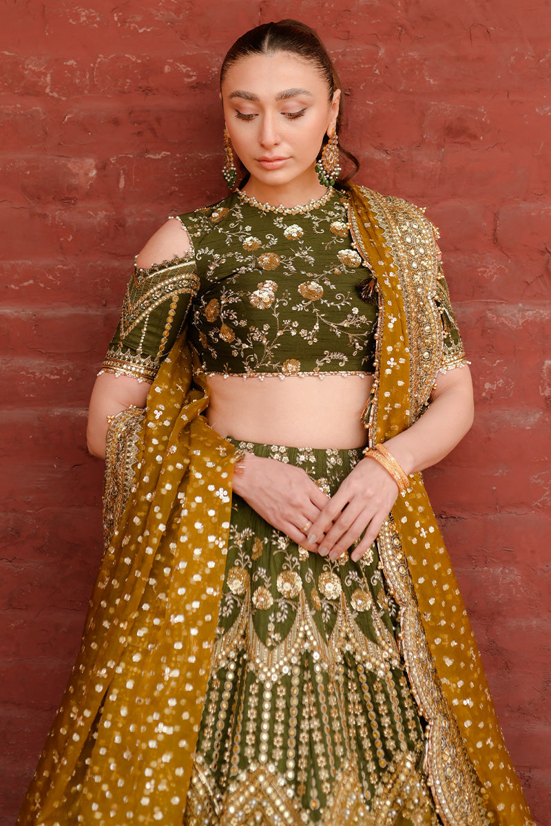 MNR | Zarlish Festive 25 | Wajeha Khan in Afsana - Formal Dress - available at Maria Faisal in UK and USA.