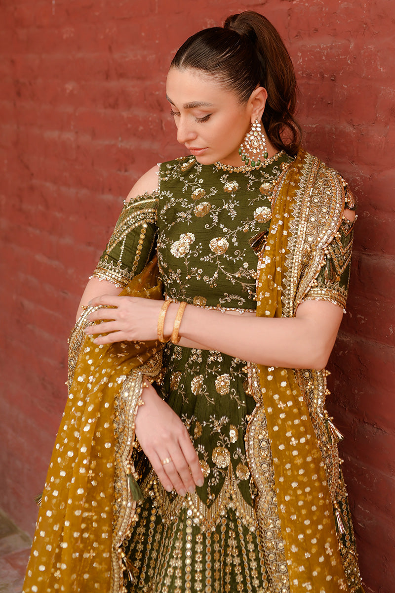 MNR | Zarlish Festive 25 | Wajeha Khan in Afsana - Formal Dress - available at Maria Faisal in UK and USA.