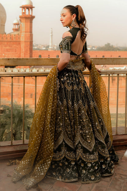 MNR | Zarlish Festive 25 | Wajeha Khan in Afsana - Formal Dress - available at Maria Faisal in UK and USA.