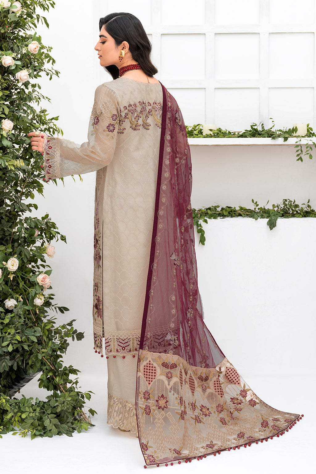 Ramsha | Minhal Organza Collection | M-806 - Waniyas