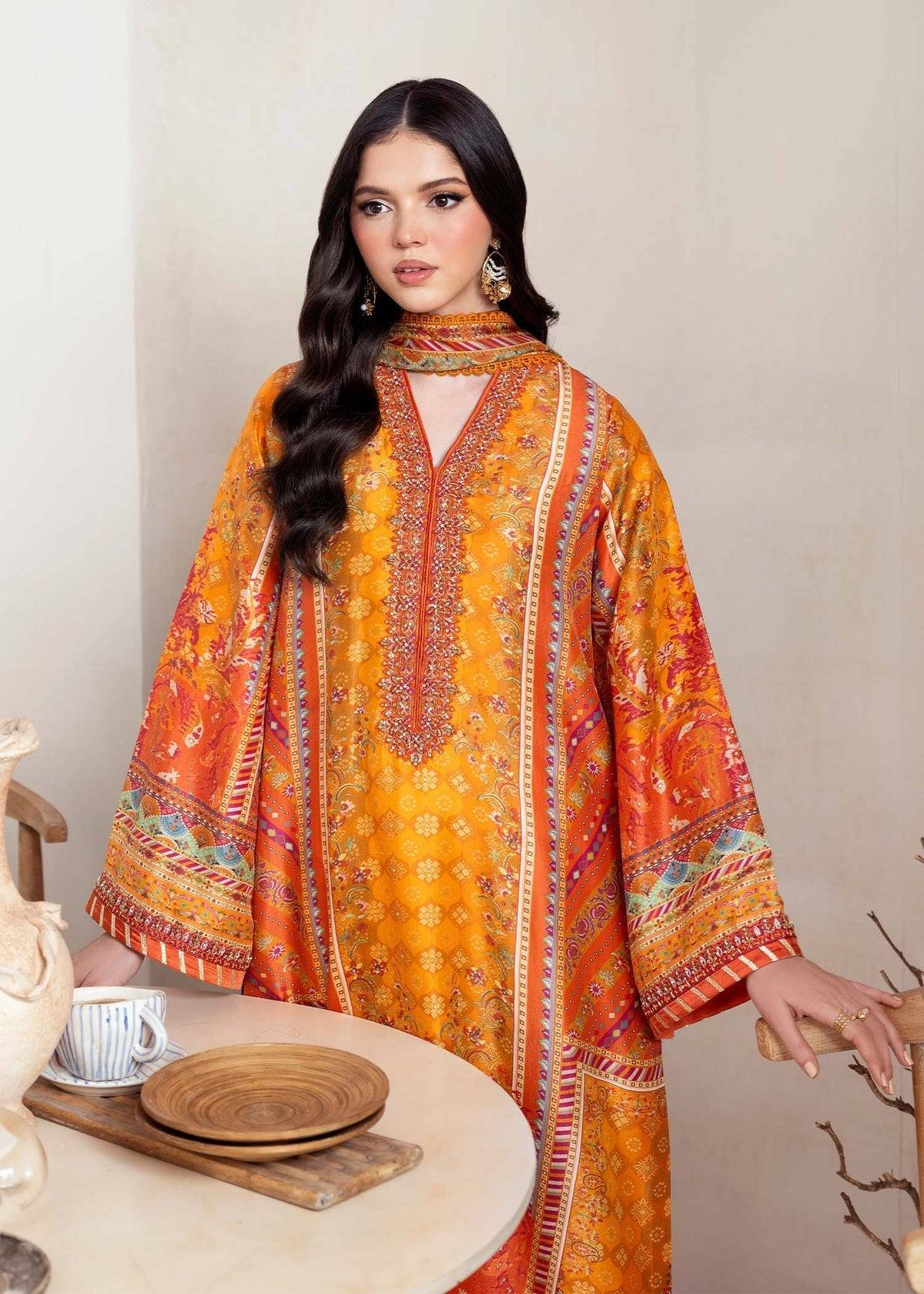Kanwal Malik | Rosalia Silk Eid 25 | Maesha by Maria Faisal - Registered Vendor of : Kanwal Malik - type : Ladies Clothes - 100% original wedding dresses