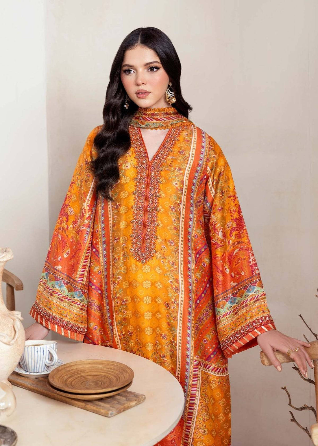 Kanwal Malik | Rosalia Silk Eid 25 | Maesha by Maria Faisal - Registered Vendor of : Kanwal Malik - type : Ladies Clothes - 100% original wedding dresses