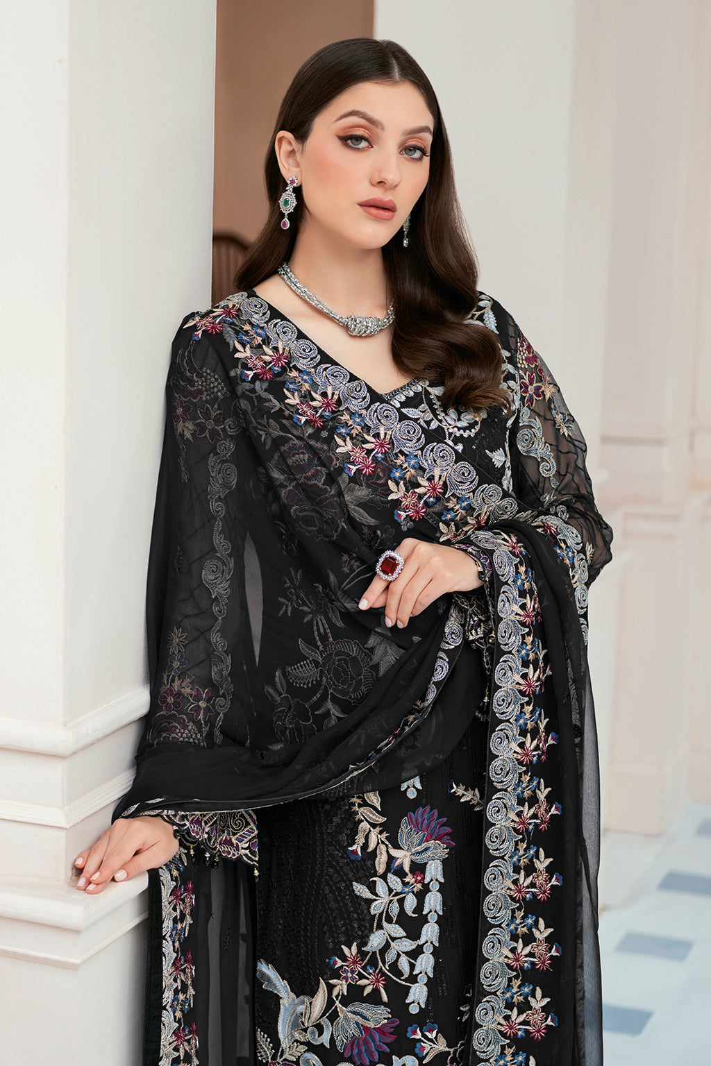 Ramsha | Rangoon Chiffon Collection 24 | D-906 - Maria Faisal