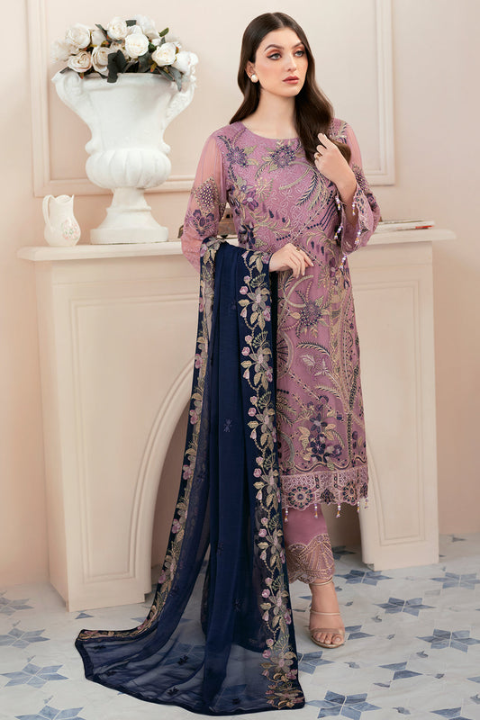 Ramsha | Rangoon Chiffon Collection 24 | D-910 - Maria Faisal