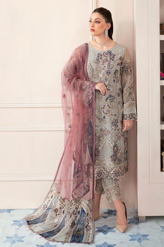 Ramsha | Rangoon Chiffon Collection 24 | D-907 - Maria Faisal
