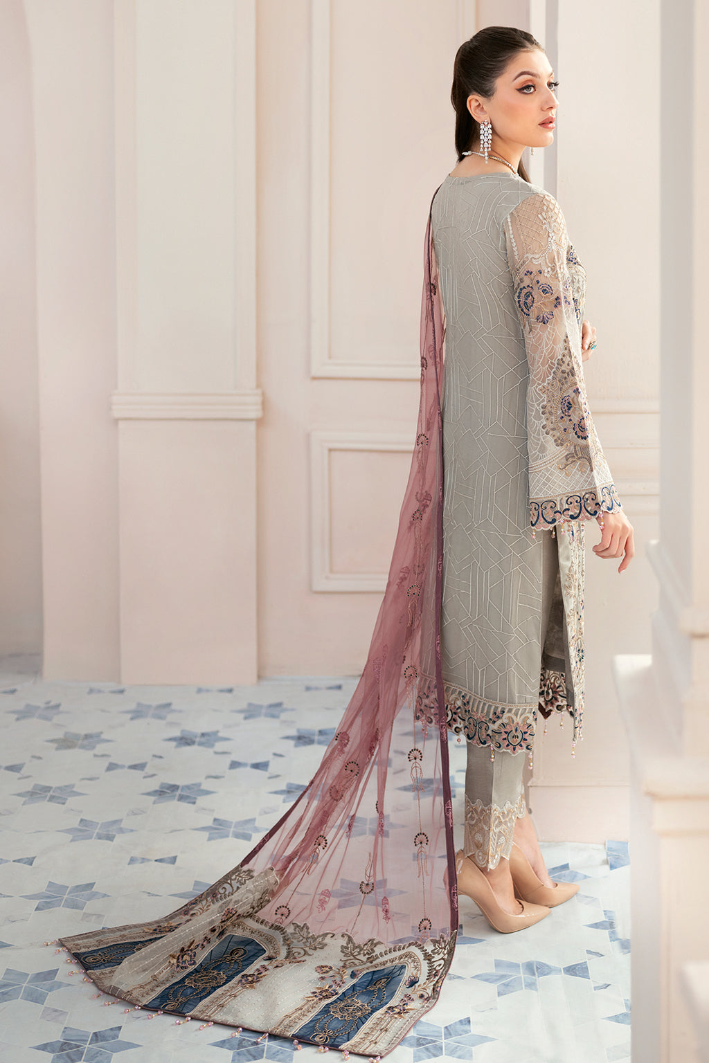 Ramsha | Rangoon Chiffon Collection 24 | D-907 - Maria Faisal