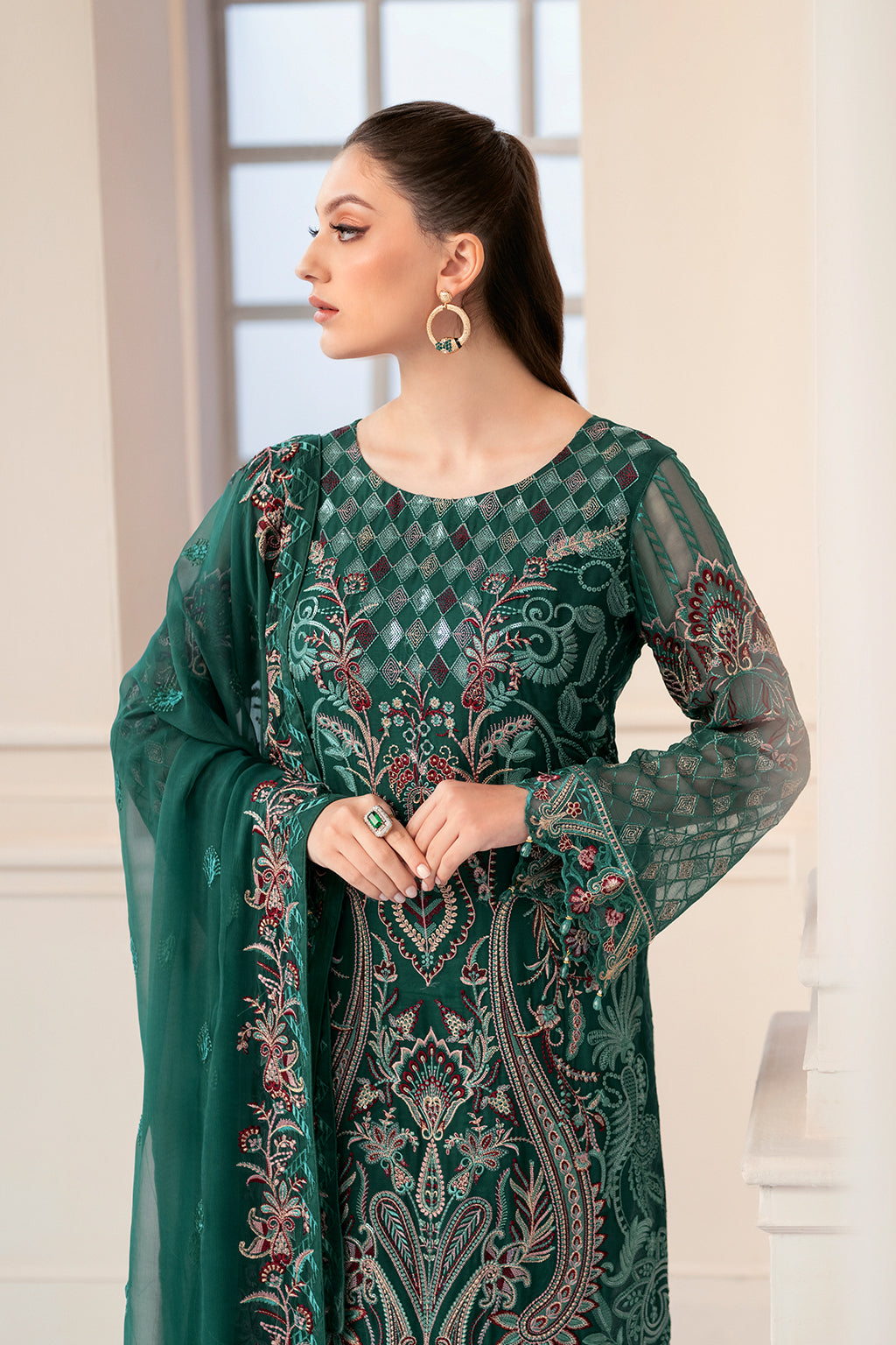Ramsha | Rangoon Chiffon Collection 24 | D-908 - Maria Faisal