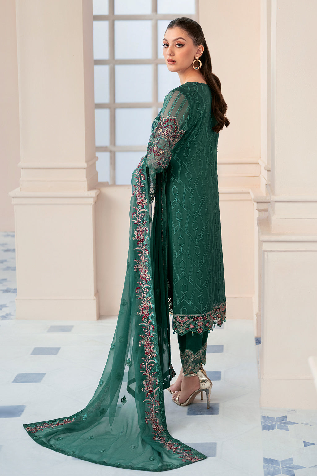 Ramsha | Rangoon Chiffon Collection 24 | D-908 - Maria Faisal