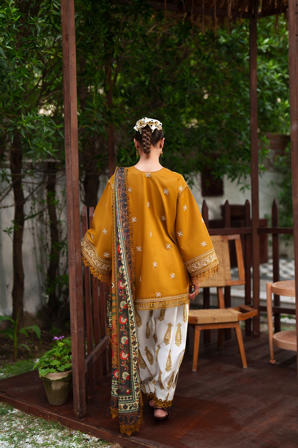 Saira Rizwan | Laanem SS 26 | ZOYA-B-SRL26-04 - Luxury Dress - available at Maria Faisal in UK and USA.