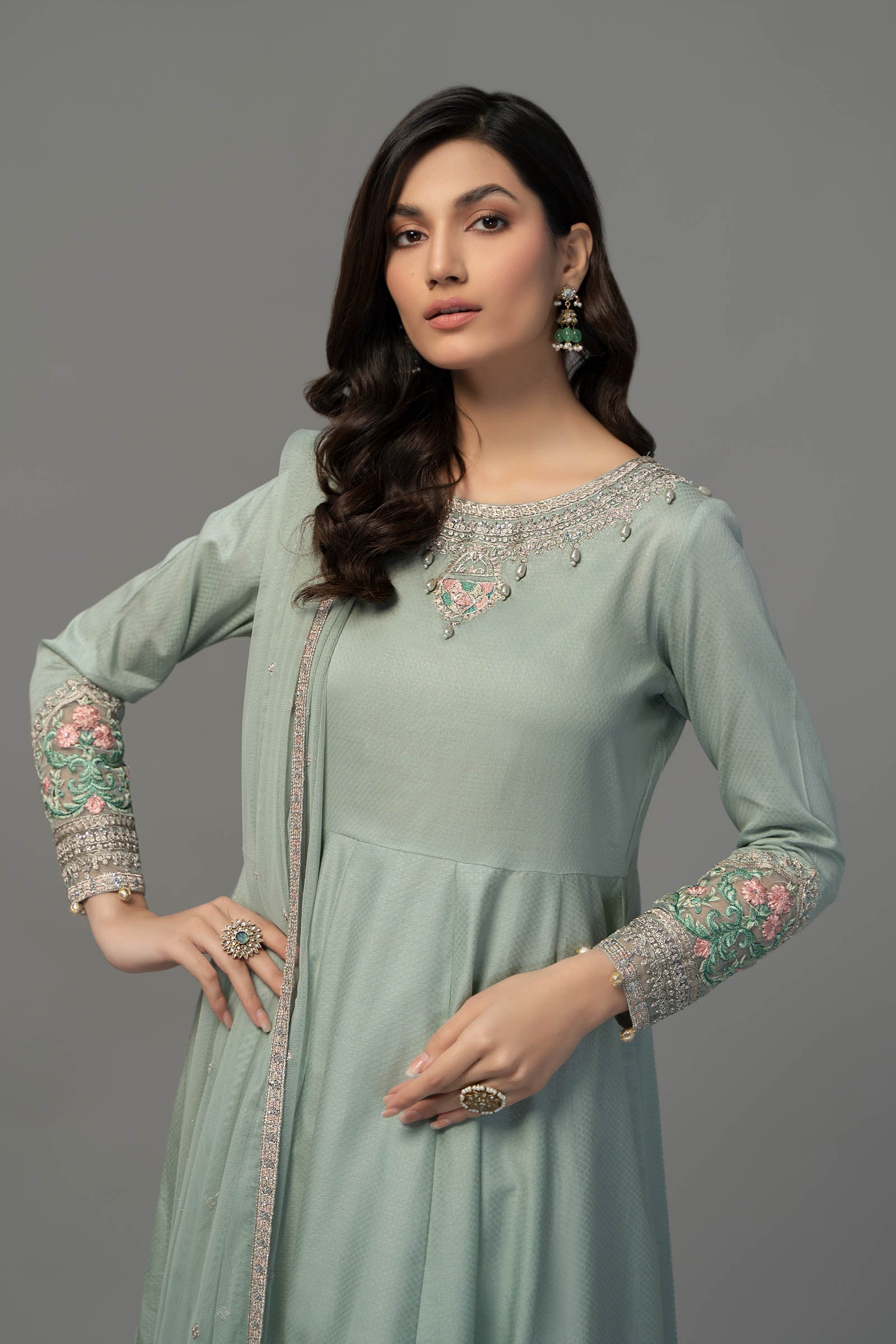 Maira B | Ready to Wear | DW-EF23-38R1 by Maria Faisal - Registered Vendor of : Maria B - type : Wedding Dress - 100% original wedding dresses