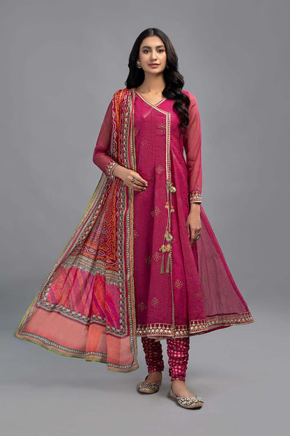 Maria B | Eid Collection 2026 | Dw-Ef23-59R1 Pink - Luxury Dress - available at Maria Faisal in UK and USA.