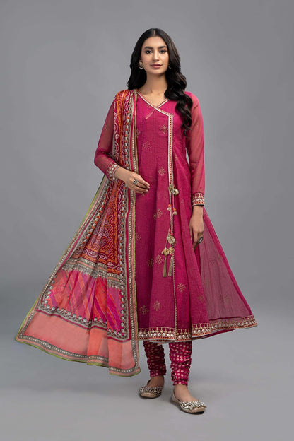 Maria B | Eid Festive Pret | DW-EF23-59R1 - Luxury Dress - available at Maria Faisal in UK and USA.