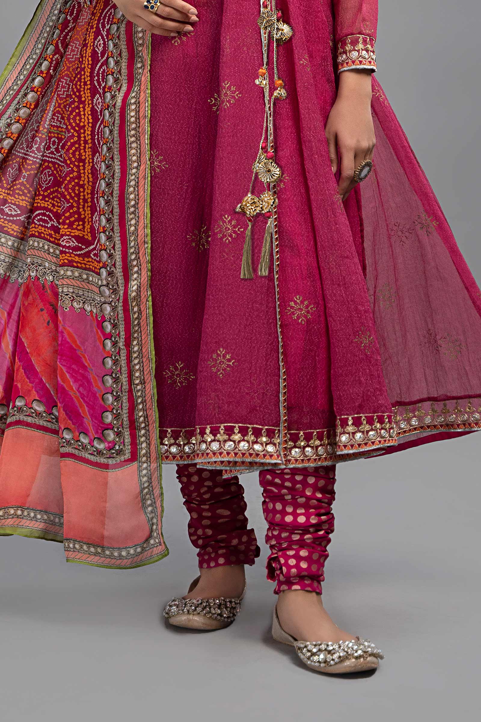 Maria B | Eid Collection 2026 | Dw-Ef23-59R1 Pink - Luxury Dress - available at Maria Faisal in UK and USA.