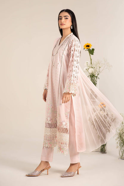 Maira B | Ready to Wear | DW-EF25-07 Pink by Maria Faisal - Registered Vendor of : Maria B - type : Wedding Dress - 100% original wedding dresses