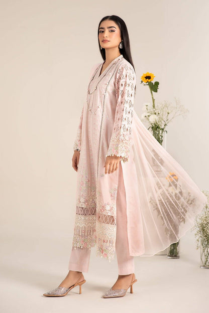 Maria B | Formal Wears | DW-EF25-07 Light Pink by Maria Faisal - Registered Vendor of : Maria B - type : Ladies Clothes - 100% original wedding dresses