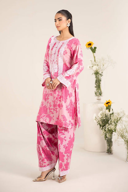 Maira B | Ready to Wear | DW-EF25-124 Pink by Maria Faisal - Registered Vendor of : Maria B - type : Wedding Dress - 100% original wedding dresses