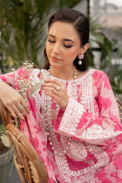 Maira B | Ready to Wear | DW-EF25-124 Pink by Maria Faisal - Registered Vendor of : Maria B - type : Wedding Dress - 100% original wedding dresses