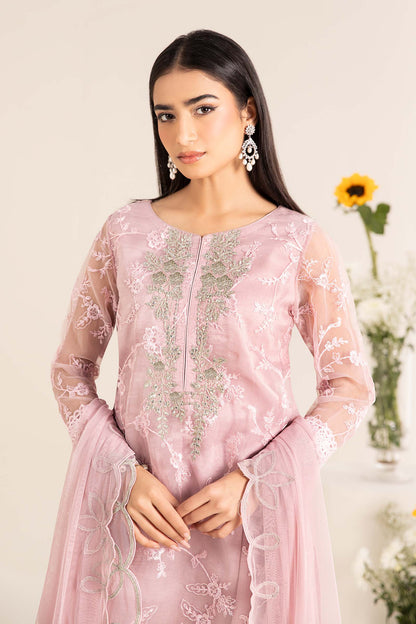 Maira B | Ready to Wear | DW-EF25-17 Lilac by Maria Faisal - Registered Vendor of : Maria B - type : Wedding Dress - 100% original wedding dresses