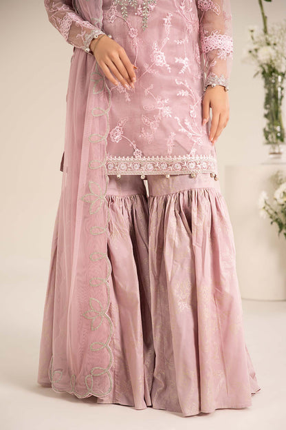 Maira B | Ready to Wear | DW-EF25-17 Lilac by Maria Faisal - Registered Vendor of : Maria B - type : Wedding Dress - 100% original wedding dresses