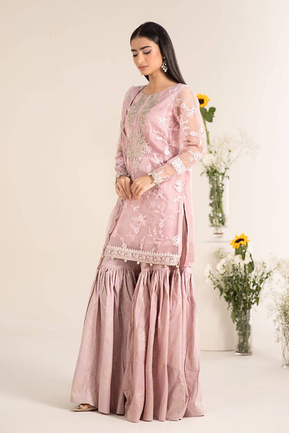 Maira B | Ready to Wear | DW-EF25-17 Lilac by Maria Faisal - Registered Vendor of : Maria B - type : Wedding Dress - 100% original wedding dresses