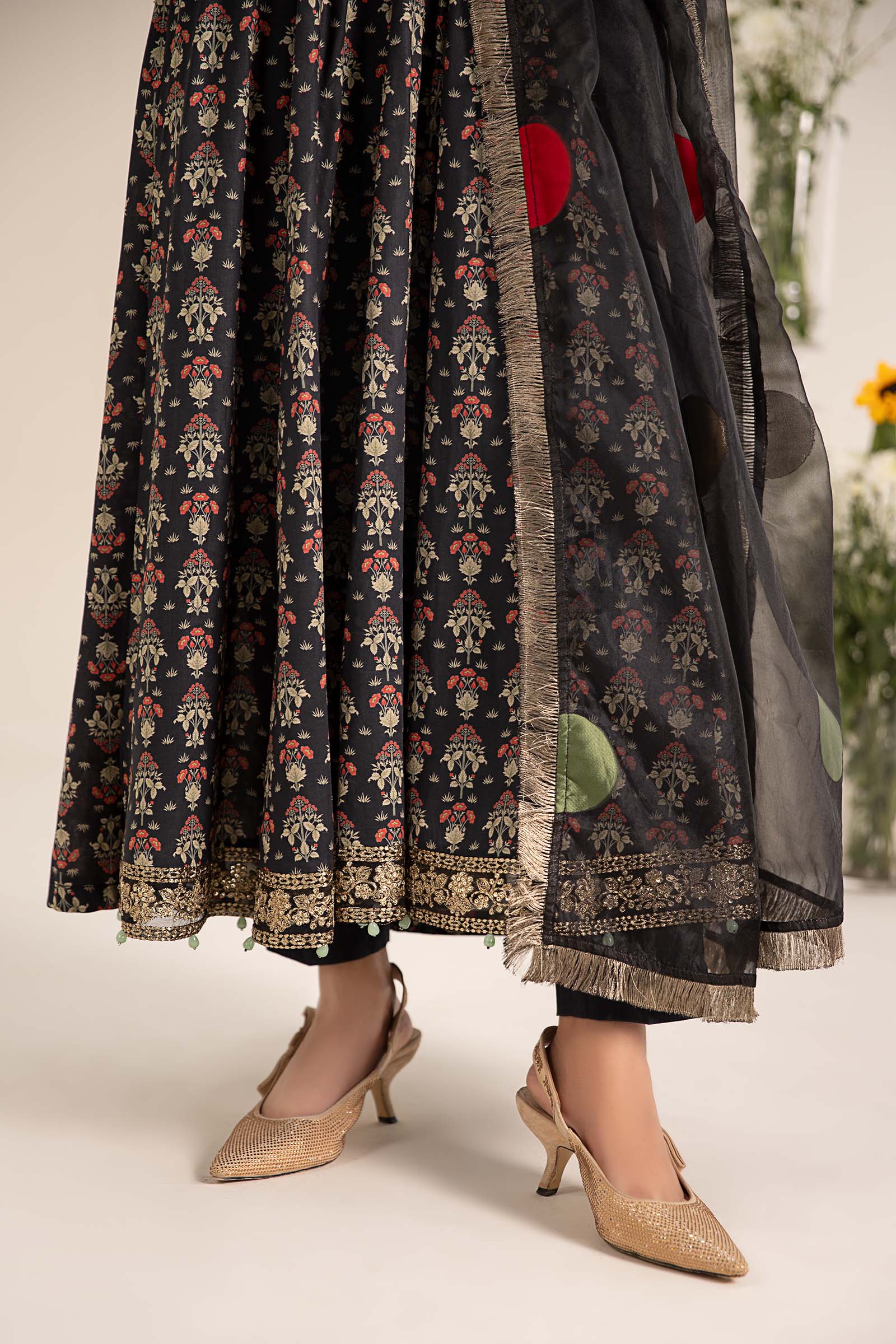 Maira B | Ready to Wear | DW-EF25-54 Black by Maria Faisal - Registered Vendor of : Maria B - type : Wedding Dress - 100% original wedding dresses