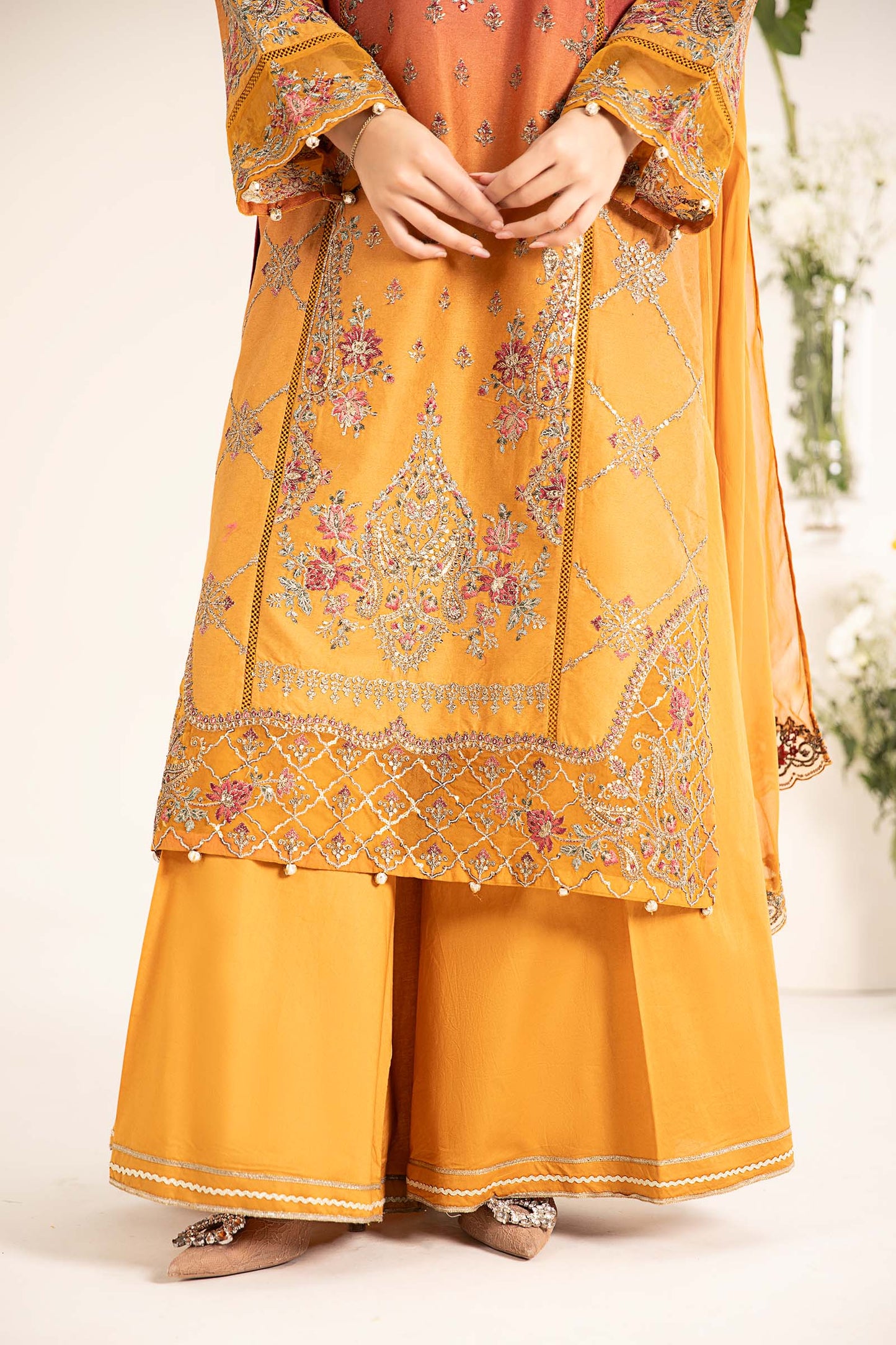 Maira B | Ready to Wear | DW-EF25-71 by Maria Faisal - Registered Vendor of : Maria B - type : Wedding Dress - 100% original wedding dresses