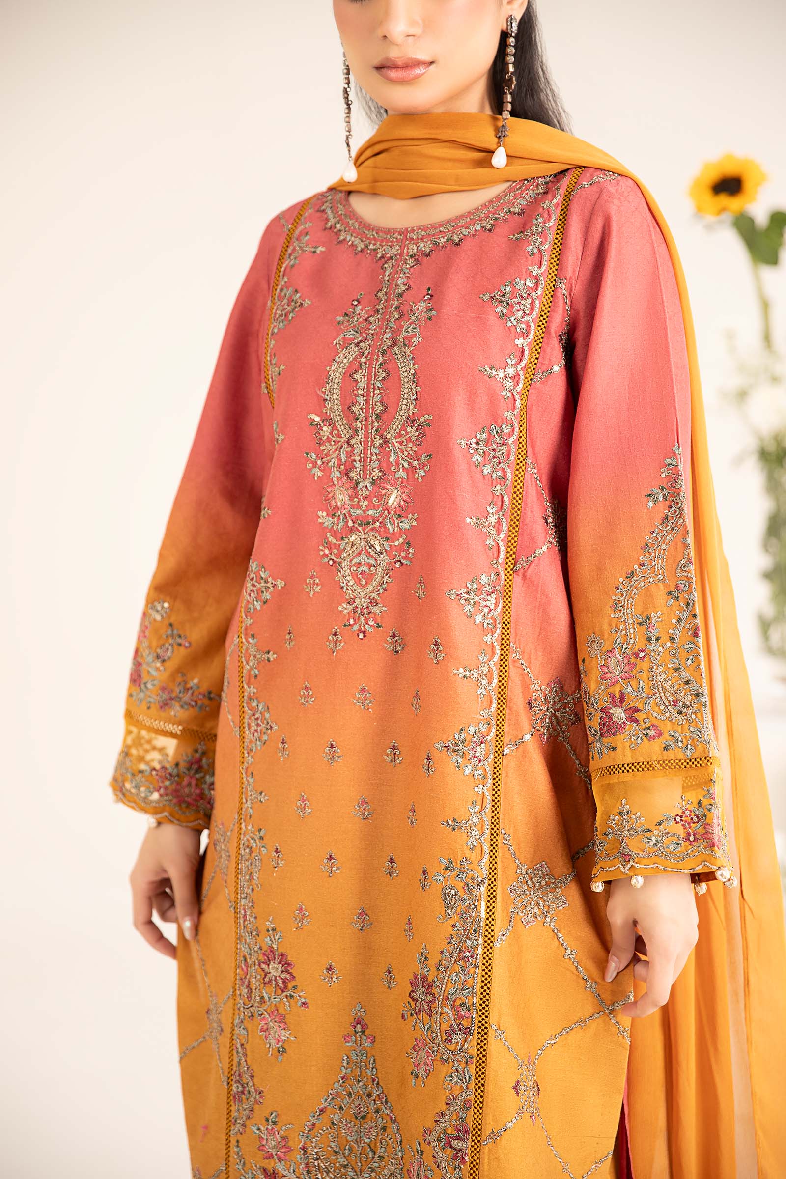 Maira B | Ready to Wear | DW-EF25-71 by Maria Faisal - Registered Vendor of : Maria B - type : Wedding Dress - 100% original wedding dresses