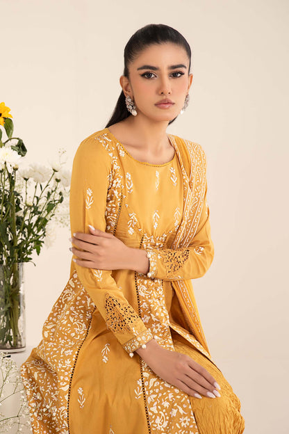 Maira B | Ready to Wear | DW-EF25-97 Yellow by Maria Faisal - Registered Vendor of : Maria B - type : Wedding Dress - 100% original wedding dresses