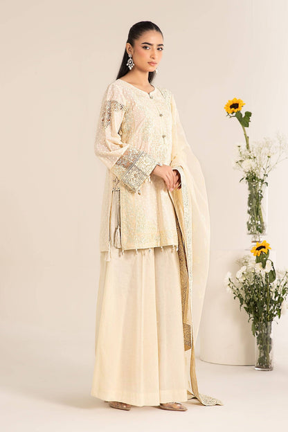 Maira B | Ready to Wear | DW-EF25-99 Yellow by Maria Faisal - Registered Vendor of : Maria B - type : Wedding Dress - 100% original wedding dresses