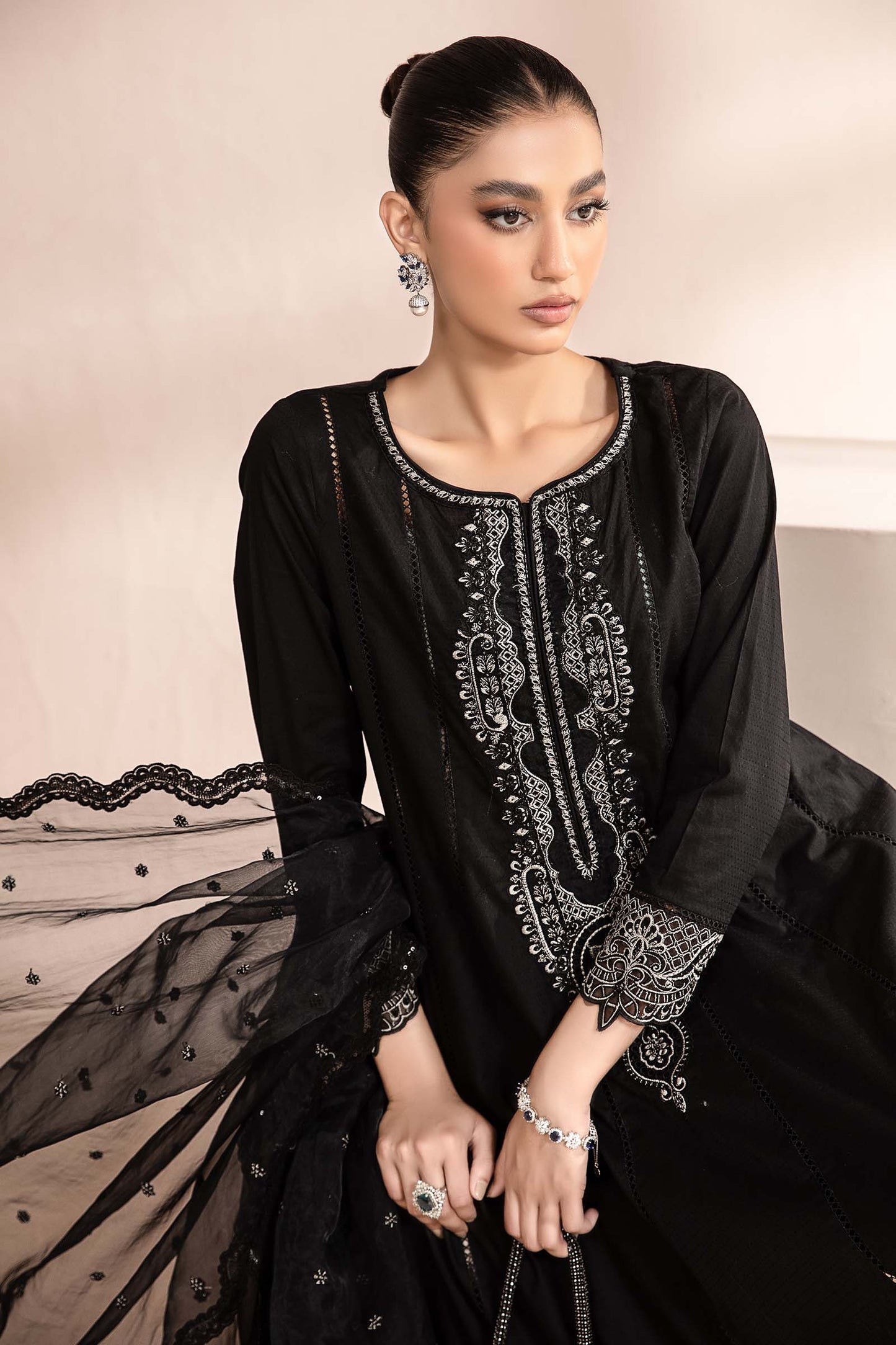 Maira B | Ready to Wear | DW-MN24-08 by Maria Faisal - Registered Vendor of : Maria B - type : Wedding Dress - 100% original wedding dresses