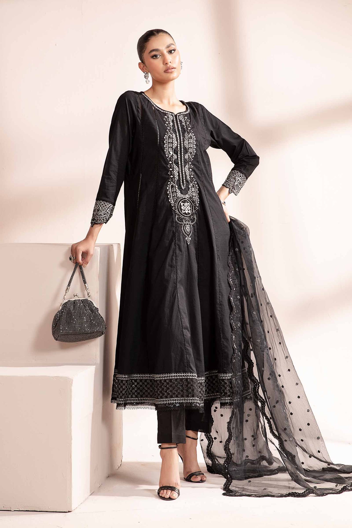 Maira B | Ready to Wear | DW-MN24-08 by Maria Faisal - Registered Vendor of : Maria B - type : Wedding Dress - 100% original wedding dresses