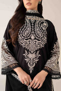 Maria B | Luxury Winter Pret 25 | DW-MN25-12-Black - Ladies Clothes - Maria Faisal