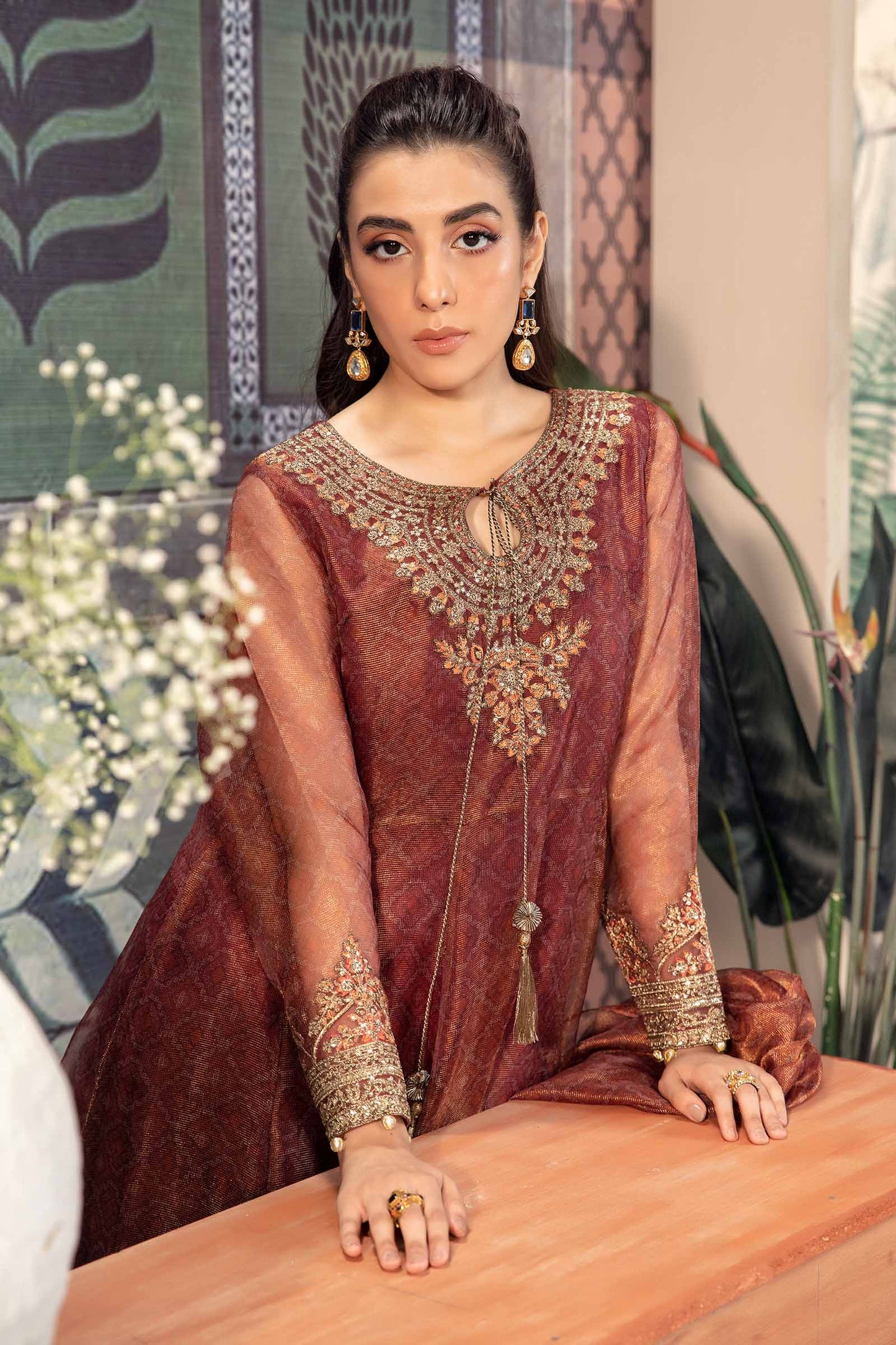 Maira B | Ready to Wear | DW-PF24-01 by Maria Faisal - Registered Vendor of : Maria B - type : Wedding Dress - 100% original wedding dresses