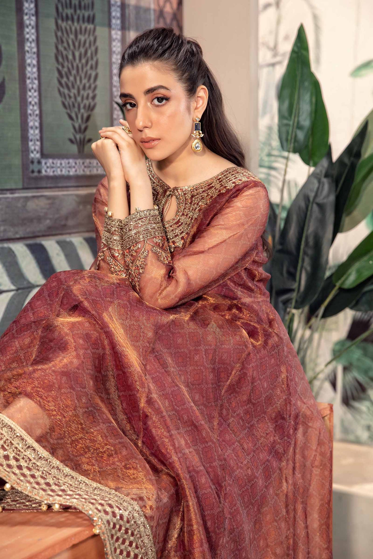 Maira B | Ready to Wear | DW-PF24-01 by Maria Faisal - Registered Vendor of : Maria B - type : Wedding Dress - 100% original wedding dresses