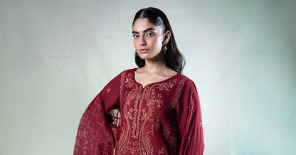 Maira B | Ready to Wear | DW-W24-22 by Maria Faisal - Registered Vendor of : Maria B - type : Wedding Dress - 100% original wedding dresses