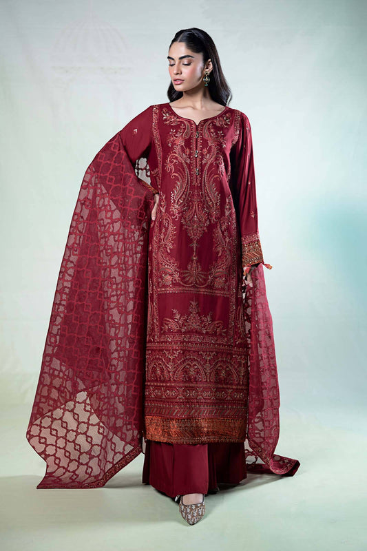 Maira B | Ready to Wear | DW-W24-22 by Maria Faisal - Registered Vendor of : Maria B - type : Wedding Dress - 100% original wedding dresses