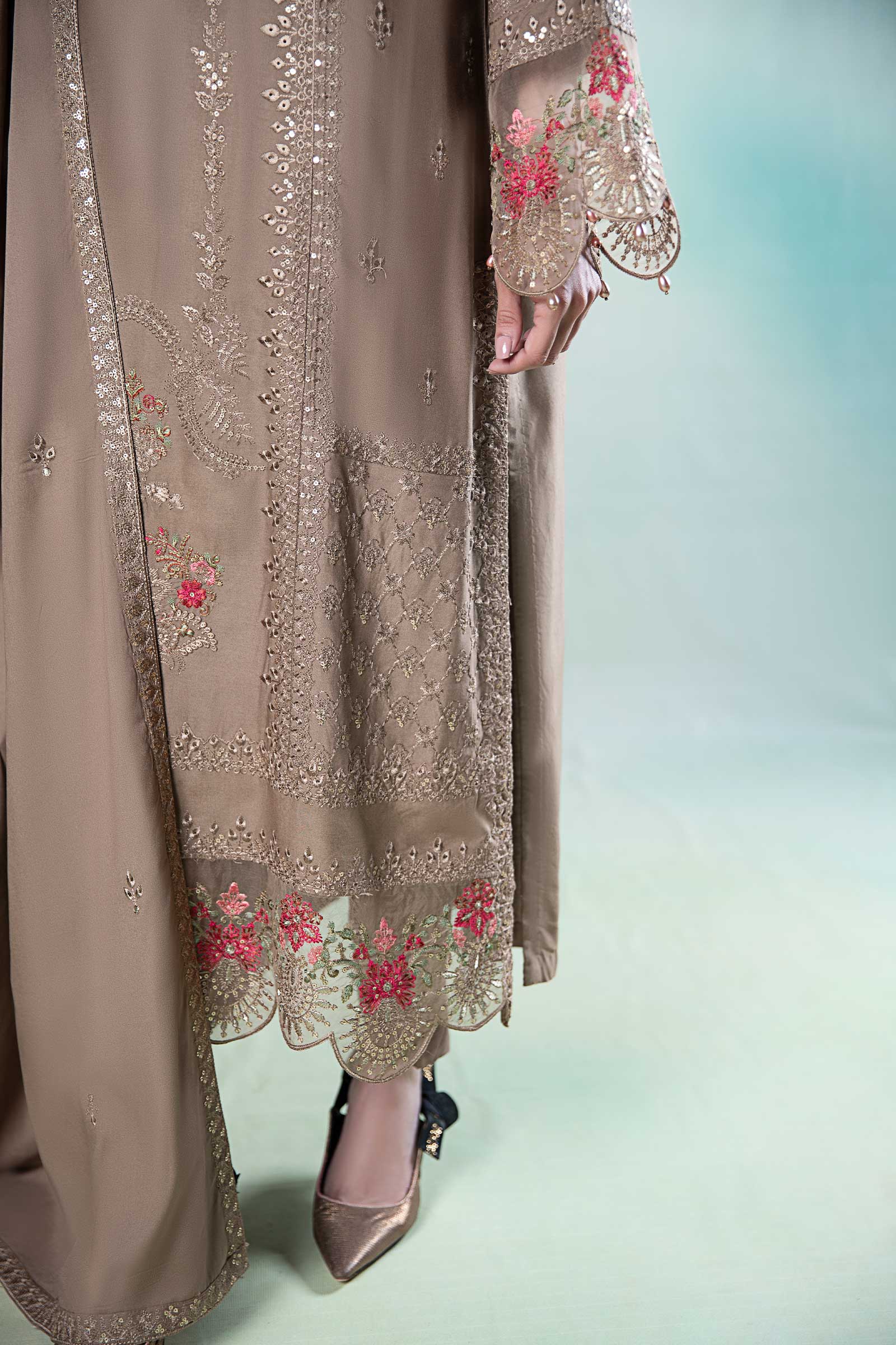 Maira B | Ready to Wear | DW-W24-65 by Maria Faisal - Registered Vendor of : Maria B - type : Wedding Dress - 100% original wedding dresses