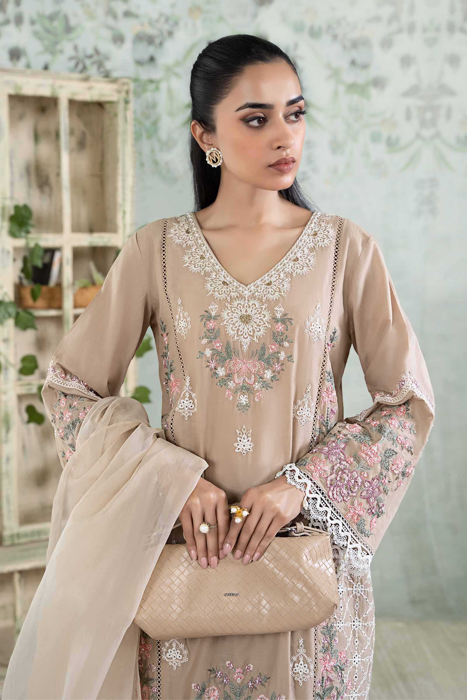 Maira B | Ready to Wear | DW-EA24-33 by Maria Faisal - Registered Vendor of : Maria B - type : Wedding Dress - 100% original wedding dresses
