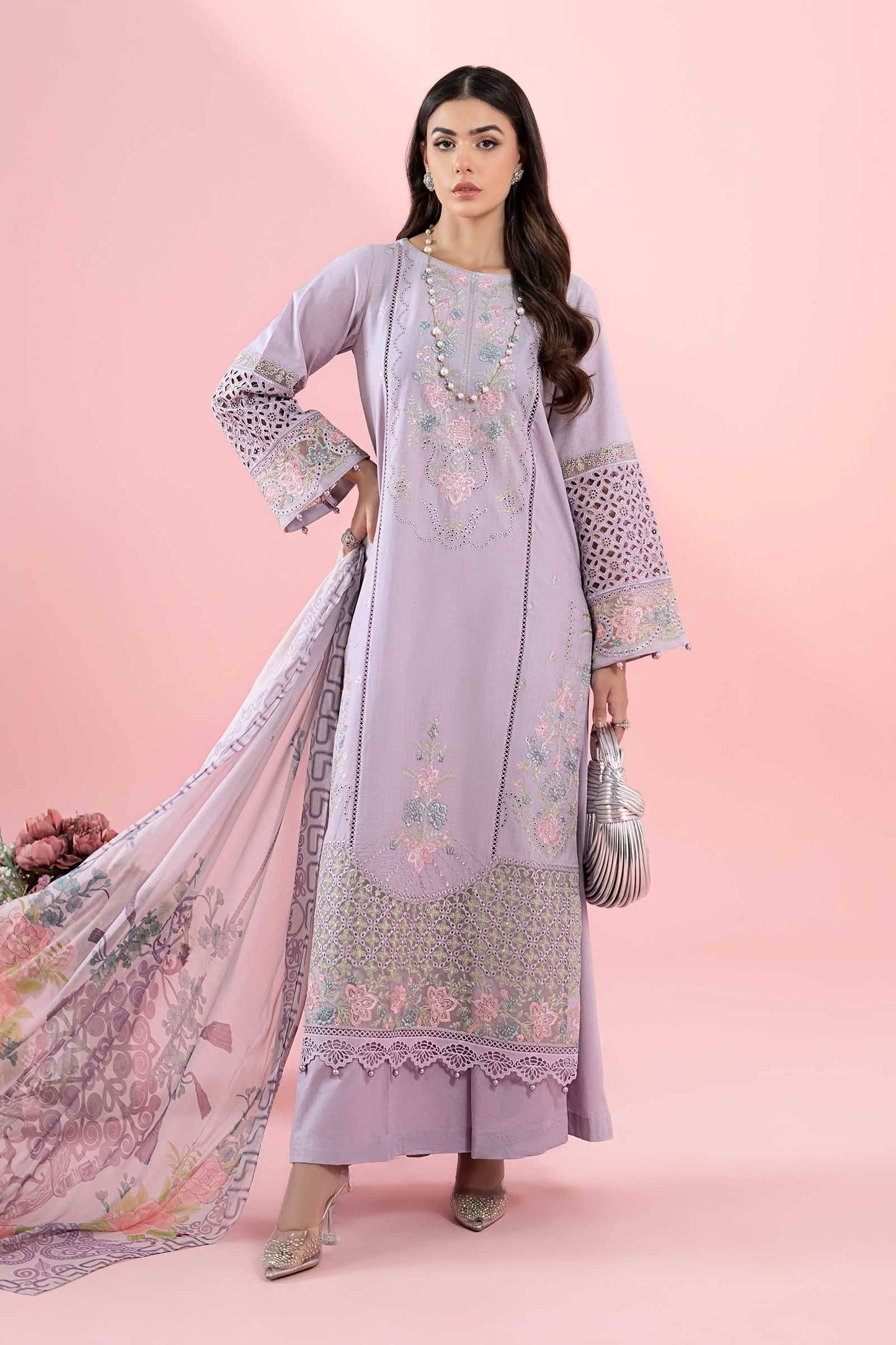 Maria B | Luxury Pret 25 | DW-EA25-05 by Maria Faisal - Registered Vendor of : Maria B - type : Ladies Clothes - 100% original wedding dresses